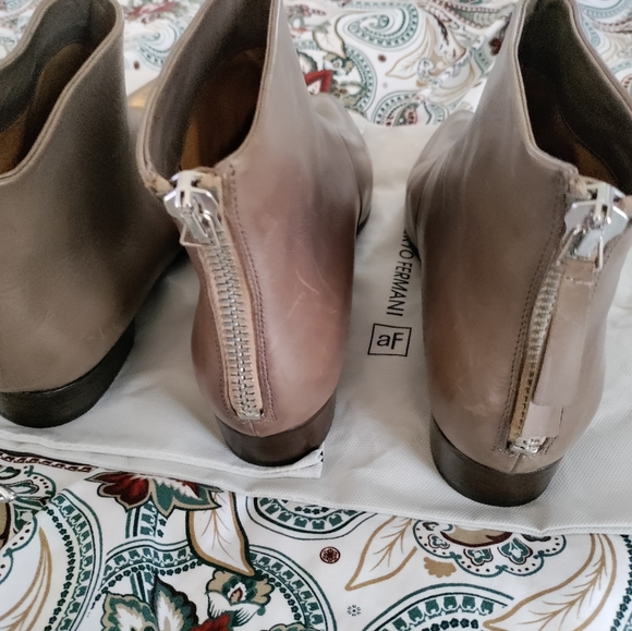 Bundle Alberto Fermani Bellina Creta Bootie 2pr Bundle Sz 40 37.5 $1110 - Picture 7 of 16